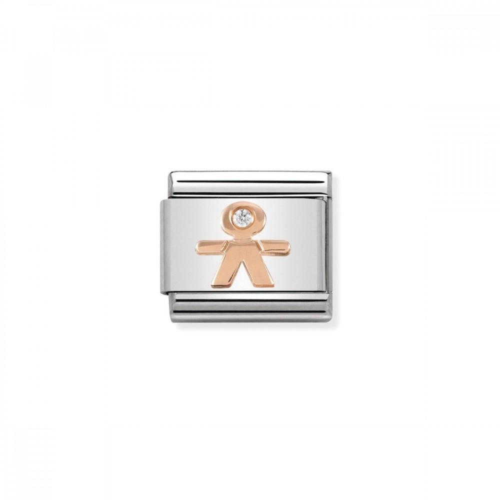 NOMINATION CHARM LINK CLASSIC SYMBOLS MENINO