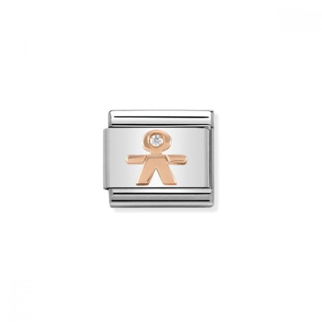 NOMINATION CHARM LINK CLASSIC SYMBOLS MENINO