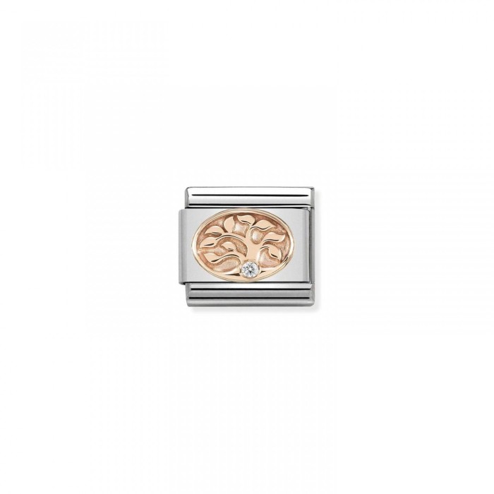 NOMINATION CHARM LINK CLASSIC SYMBOLS ÁRVORE DA VIDA